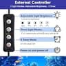 hygger 36W Saltwater Aquarium LED Light with Flexible Gooseneck and Controller