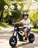 GarveeLife 24V 350W Electric Mini Dirt Bike with 12-Inch Fat Pneumatic Tires