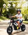 GarveeLife 24V 350W Electric Mini Dirt Bike with 12-Inch Fat Pneumatic Tires