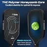 NHYHN TENVINA T700SC Carbon Fiber Pickleball Paddle Set