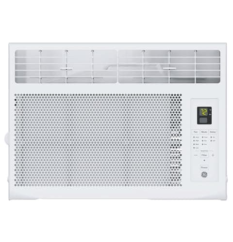 GE 5,000 BTU Electronic Window Air Conditioner for Small Rooms with Remote
