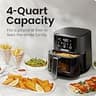 Chefman Compact Digital Air Fryer with Window, 4-Quart