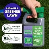 Simple Lawn Solutions Lawn Energizer Liquid Fertilizer Spray for Deeper Green Turf
