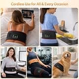 Rechargeable 5000mAh Cordless Red Light Therapy Pad for Targeted Relief