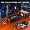 VIOPUMPO 2000W Pure Sine Wave Sump Pump Backup Battery System with 25A Fast Charger