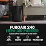 PuroAir 240 HEPA Air Purifier for Allergies with CarbonTech Odor Filtration