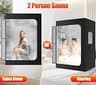 X-Vcak Upgraded 2-Person Portable Steam Sauna with Dual Heaters, 71-inch