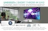 Optoma UHD35STX 4K UHD Short Throw Gaming Projector