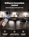 EZVALO 6-Pack Under Cabinet Lighting System with Central Charging Dock