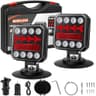 ZUNAICE Wireless Trailer Lights with Built-In Reverse Light and Hybrid Mount