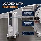 De'Longhi Dragon TRD40615E Premium Digital Oil-Filled Radiator Heater