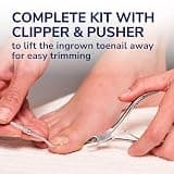 Dr. Scholl's Medicated Ingrown Toenail Pain Reliever & Trimming Kit