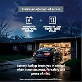Chamberlain Secure View 3/4 HP Smart Belt Drive Garage Door Opener with Camera