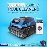 Polaris Freedom Cordless Robotic Pool Cleaner with Long Lasting Battery Life