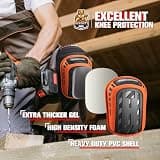 REXBETI High-Stability Knee Pads for Work with Ergonomic Thigh Support