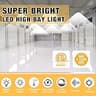 JC-LGL 240W UFO LED High Bay Light, 36,000lm 5000K Dimmable Fixtures, 4-Pack