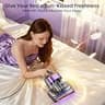 IRONSPIRE Bed Vacuum Cleaner with Dual-Roller Brushes & Clog-Proof Cup