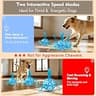 Qraxond Interactive Motorized Dog Soccer Ball with Motion Sensor for Light Chewers