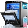 EUHOMY Sonic Countertop Nugget Ice Maker with 44 lbs Daily Ice Production