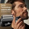 Mbzoey Travel-Ready Electric Foil Shaver with Titanium Blades & USB-C