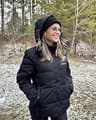 Venustas Women’s Premium Heated Down Winter Jacket with Removable Hood