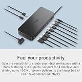 Dell Pro Dock WD25 USB-C Docking Station with 100W Power Delivery and DP Alt Mode