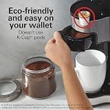 Hamilton Beach 2-Way Programmable 12-Cup and Single Serve Coffee Maker 49980RG