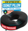PT Endorsed Memory Foam Donut Seat Cushion for Coccyx and Pressure Relief