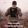WOLF TACTICAL Men’s Weighted Backpack with Laser-Cut MOLLE Customization