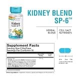 Solaray Kidney Blend SP-6 Herbal Support Supplement for Men & Women, 100 Vegan Caps