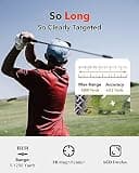 REDTIGER GolfVue Series 1 Laser Rangefinder with Slope Switch and Magnetic Stripe