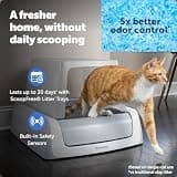 PetSafe ScoopFree Crystal Pro Legacy Front-Entry Self-Cleaning Litter Box