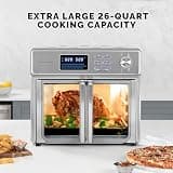 Kalorik MAXX 10-in-1 French Door Air Fryer Oven with Turbo MAXX, 26-Quart