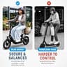 Hiboy Q2 Adult Seated Electric Scooter, 500W Motor, Dual-Suspension Layout