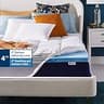 Sleep Innovations 4-Inch Dual Layer Gel Memory Foam and Pillow Top Topper
