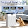 MOOKA KJ190 H13 True HEPA Air Purifier with Washable Pre-Filter and PM2.5 Display