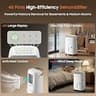 Home Energy Star Compressor Dehumidifier for Large Basements (45 Pint, 4500 Sq.Ft)