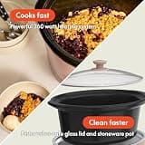 Bella Programmable Slow Cooker with Ceramic Nonstick Coating, 6.0-Quart