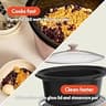 Bella Programmable Slow Cooker with Ceramic Nonstick Coating, 6.0-Quart
