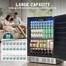 Albott 24-Inch IPX4 Waterproof Outdoor Beverage Fridge with Auto-Defrost