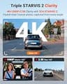 Vantrue New N4 Pro S 4K 3-Channel Dash Cam with STARVIS 2 Night Vision