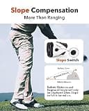 REDTIGER GolfVue Series 1 Laser Rangefinder with Slope Switch and Magnetic Stripe
