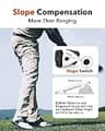 REDTIGER GolfVue Series 1 Laser Rangefinder with Slope Switch and Magnetic Stripe
