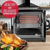 Ronco Modern Large Capacity 12-Pound Mechanical Countertop Rotisserie Oven
