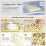 Fynvotriax SUS304 Stainless Steel Instant Ice Cream Roller Machine Kit