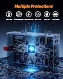 PumpSpy 2000W Pure Sine Wave Inverter Backup Bundle with 75Ah AGM Deep-Cycle Battery