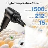 ODSD Multi-Purpose Portable 1.6L Steam Cleaner with 3-Level Output Adjust