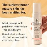Vibriance Sunless Tanning Mousse for Mature Skin with Deep Hydrating Hyaluronic Acid