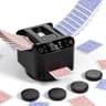 INNCNN 2-in-1 USB-C Rechargeable Card Shuffler and Dealer with Remotes