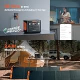 Jackery Solar Generator 1000 v2 Portable Power Station Kit with 100W Solar Panel